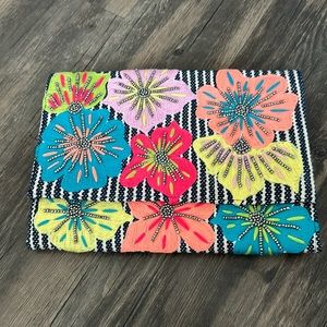 Francesca’s flower clutch